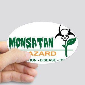 Monsanto Oval Logo - Monsanto Oval Stickers - CafePress