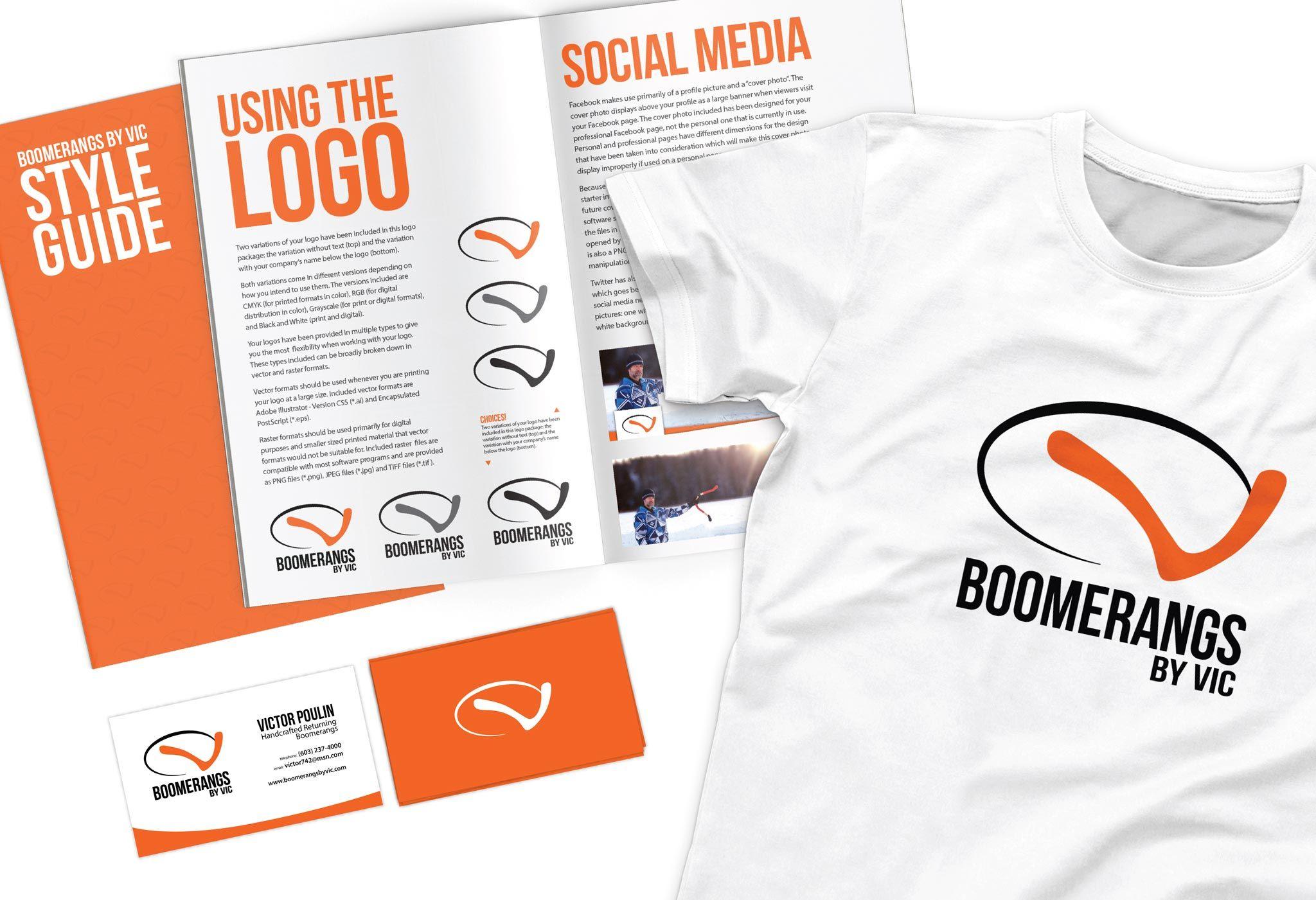Company with Two Boomerangs Logo - Brandon Heanssler's Portfolio | bhcreates