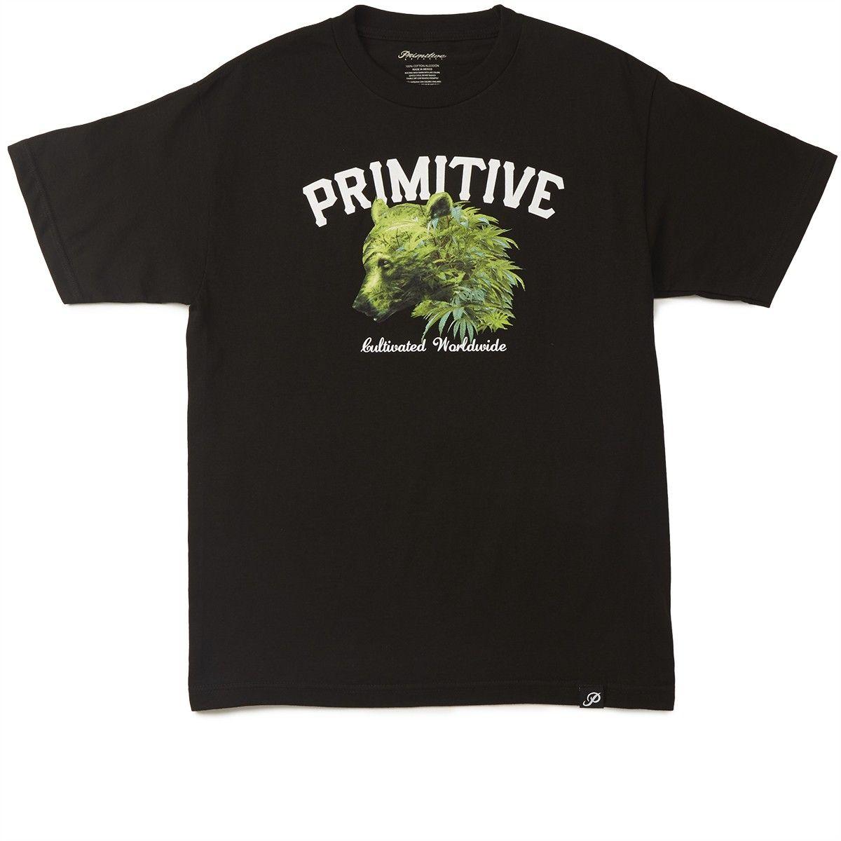 Primitive Bear Logo - Primitive Bear O.G. T-Shirt - Black