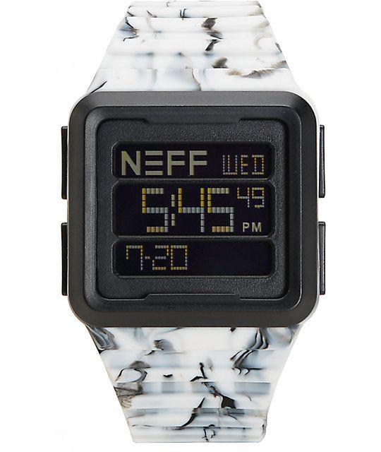 Black and White Neff Logo - Neff Odyssey Black & White Watch