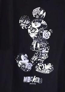 Black and White Neff Logo - NEFF Disney Collection Black White Mickey Mouse Graphic T Shirt Mens