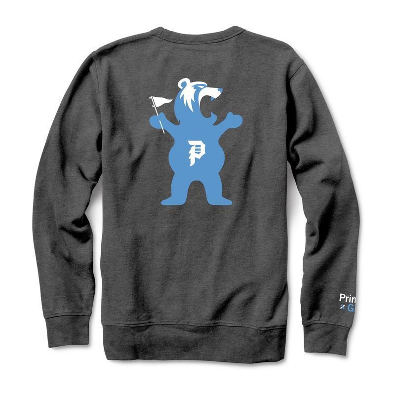 Primitive Bear Logo - Primitive Bear Crew Fleece Mens Charcoal Heather | Boardparadise.Com