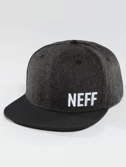 Black and White Neff Logo - NEFF Snapback Cap Daily Fabric in black Rings Black Friday