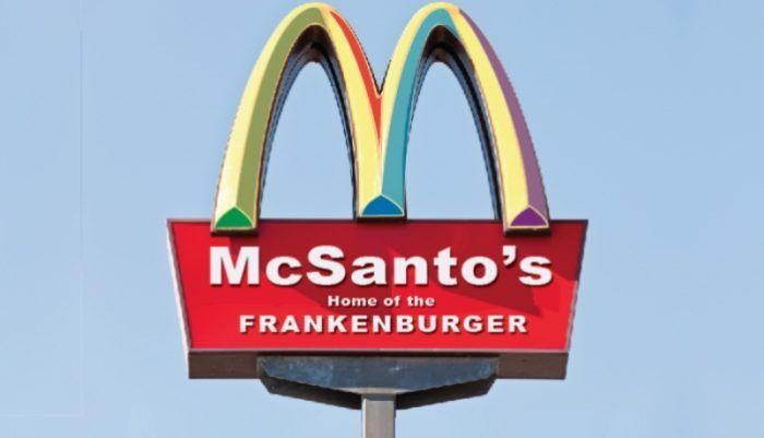 Monsanto Oval Logo - Public Awareness is Making McDonald's and Monsanto Lose Money Fast