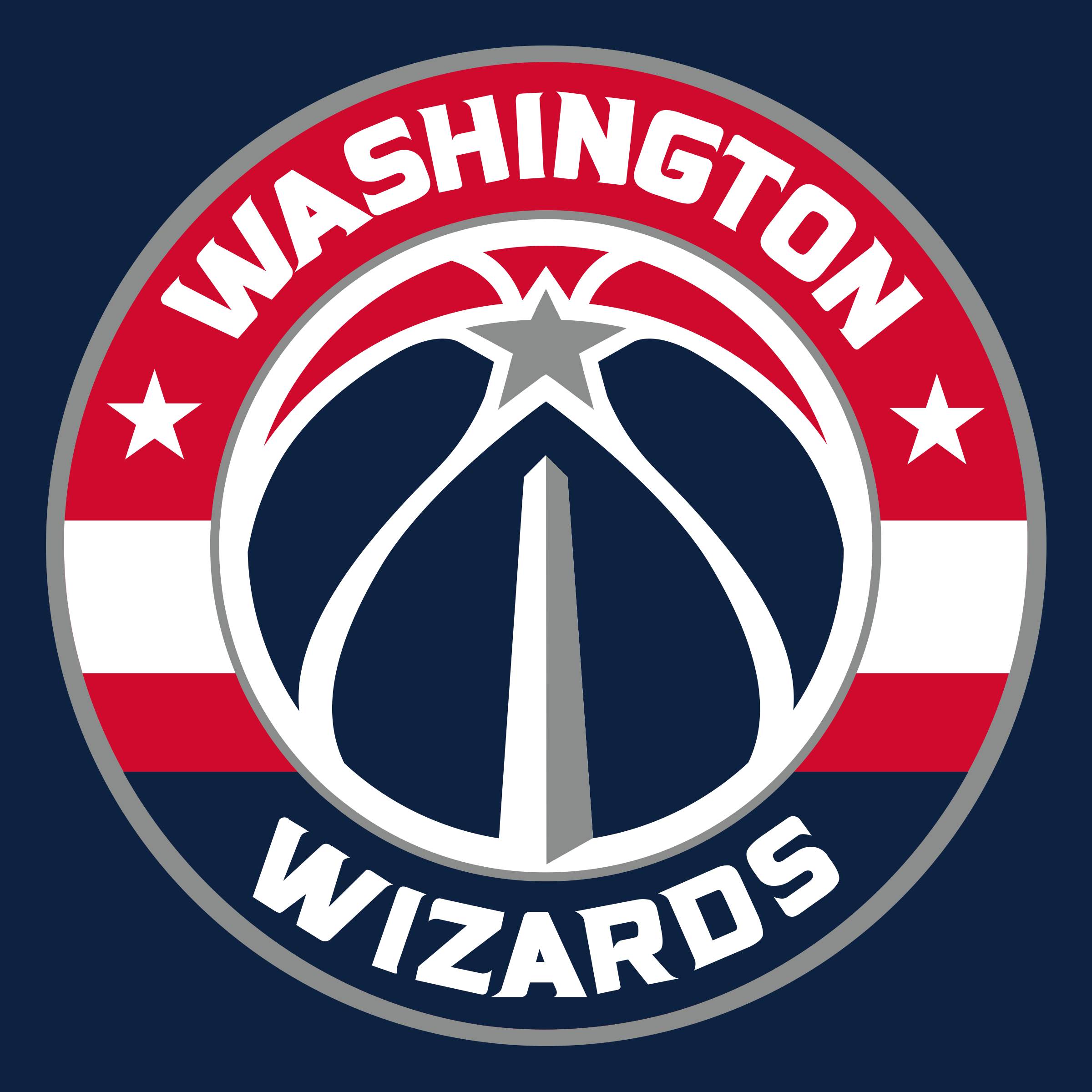 Wizards Logo - Washington Wizards Logo PNG Transparent & SVG Vector - Freebie Supply