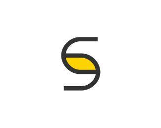 Yellow S Logo - 55+ Inspiring Examples Of Single-Letter Logo Designs - Designmodo