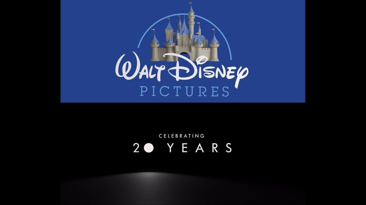 Walt Disney Pictures Pixar Animation Studios Logo - Walt Disney Picture Pixar Animation Studios 20 Years Variant