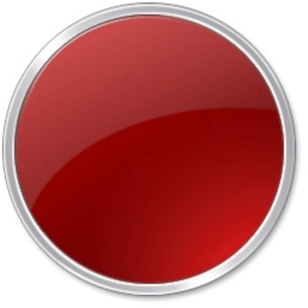 Round Red Logo - Red Round Button. Free Image clip art online