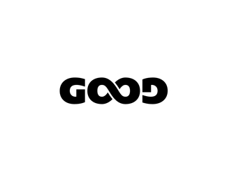 Good Logo - A brilliant #logo #design: the word good works as ambigram