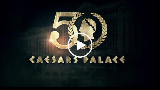 Caesars Palace Las Vegas Logo - CAESARS PALACE LAS VEGAS CELEBRATES 50TH ANNIVERSARY WITH