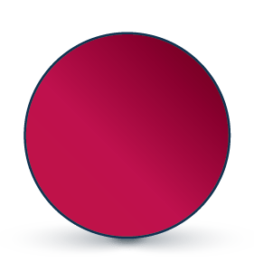 Round Red Logo - Free Logo Maker - Simple round logo