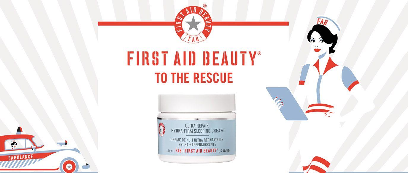 First Aid Beauty Logo - Skincare tips. First Aid Beauty