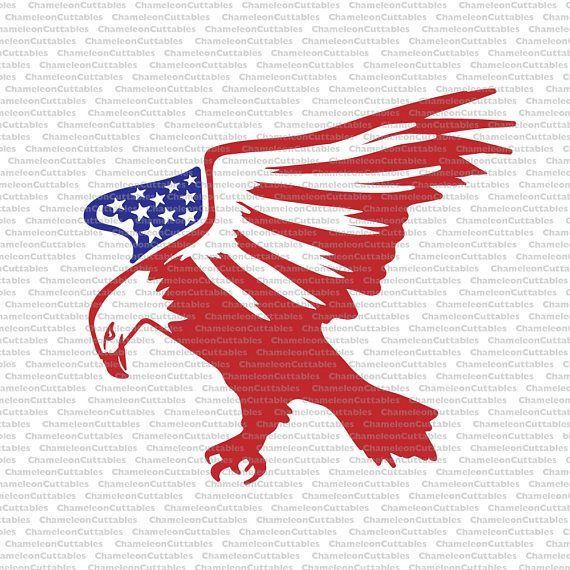 White and Blue Eagle Logo - eagle USA, svg, 4th of July, America, USA, red, white, blue, day ...