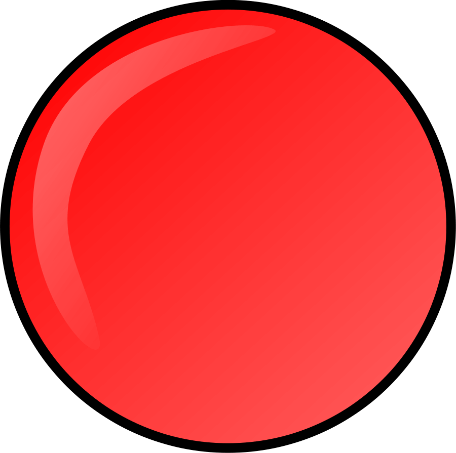 Round Red Logo - Red round button Clipart, vector clip art online, royalty free