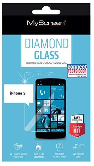 DG Diamond Logo - MyScreen HDPFIPHONE5 DG Diamond Glass Screen Protector: Amazon.co.uk ...