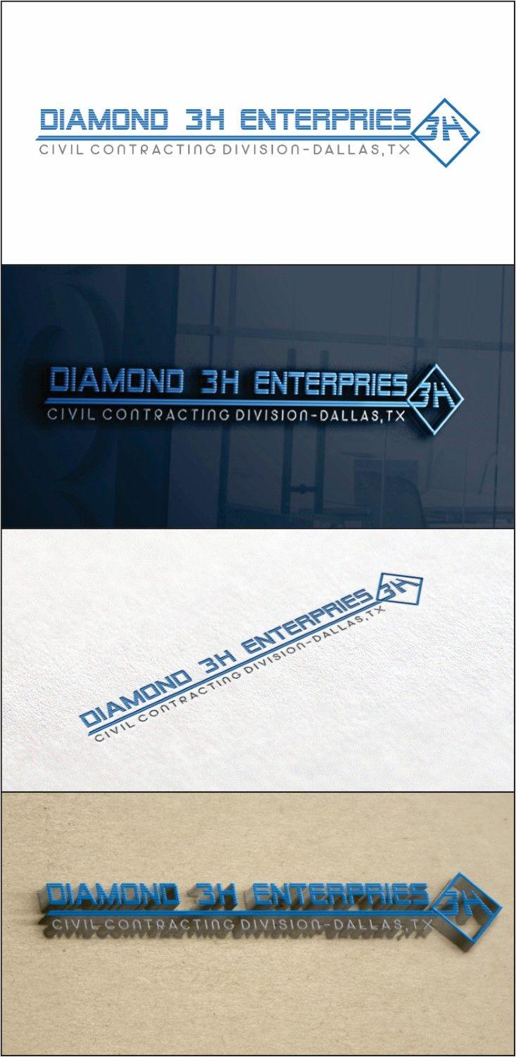 DG Diamond Logo - Elegant, Traditional, It Company Logo Design for DIAMOND 3H ...