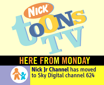 Old Nicktoons Network Logo - A Look At 