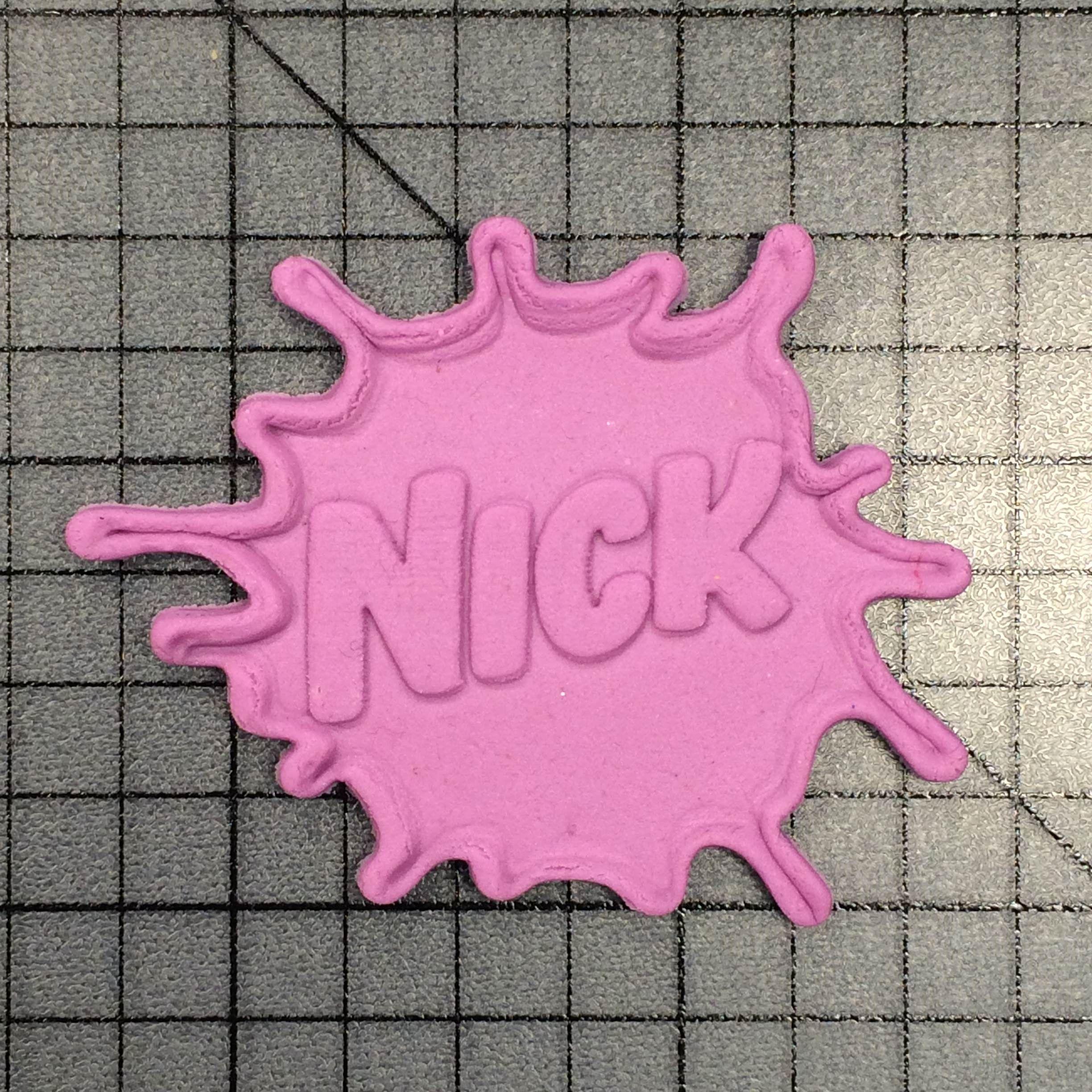 Nickelodeon Logo - Nickelodeon Logo 100 Cookie Cutter and Stamp