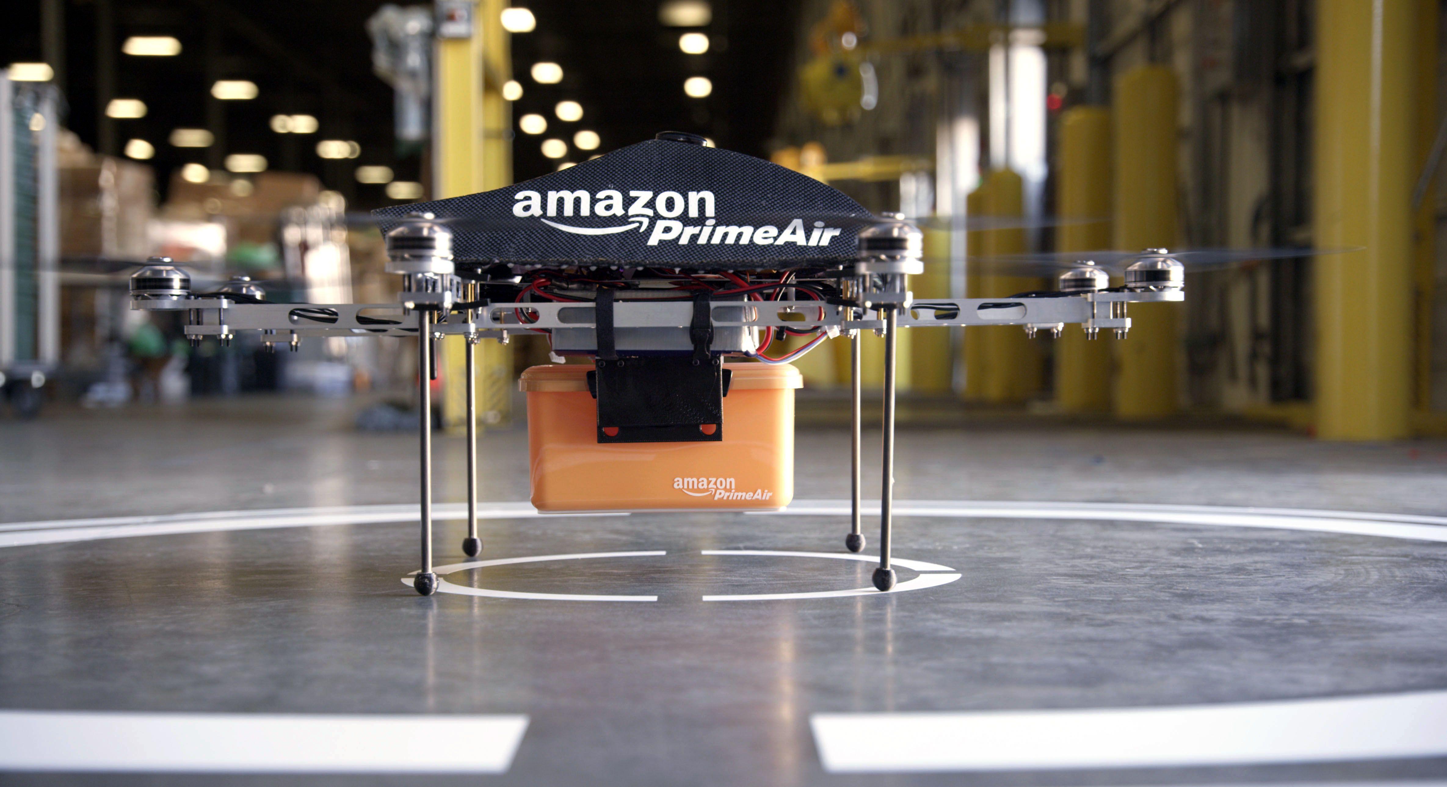 Amazon Prime Air Logo - Amazon Details How Its Drone Delivery Service Will Work | Time