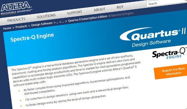 Blue Q Software Media Logo - Altera's Spectra-Q accelerates design