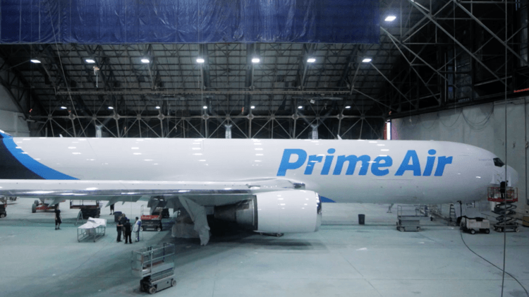 Amazon Prime Air Logo - Amazon's Prime Air cargo jet fleet is bigger than ever and has a new