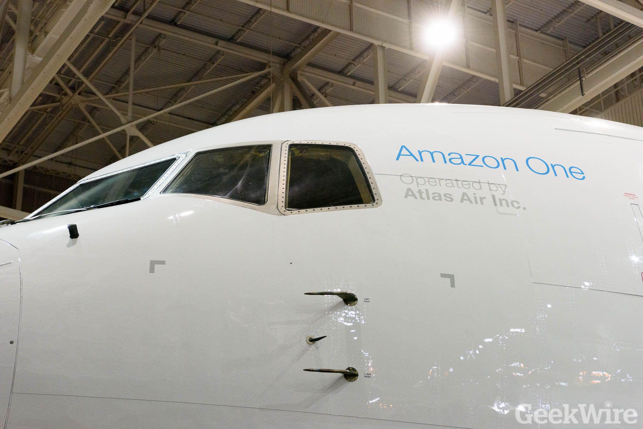 Amazon Prime Air Logo - Amazon Prime airplane debuts after secret night flight
