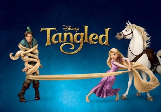 Tangled Movie Logo - What You Didn't See: Hidden Disney Image