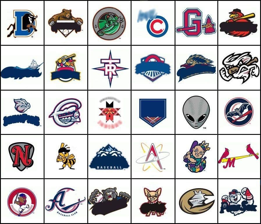 Minor League Baseball Logo - Click the Minor League Logos Quiz - By Noldeh