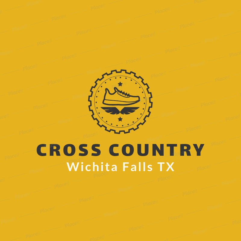 Circle Frame Logo - Placeit - Cross Country Logo Creator with a Circular Frame