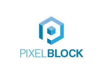 Block Logo - Pixel Block Designed by Perception | BrandCrowd