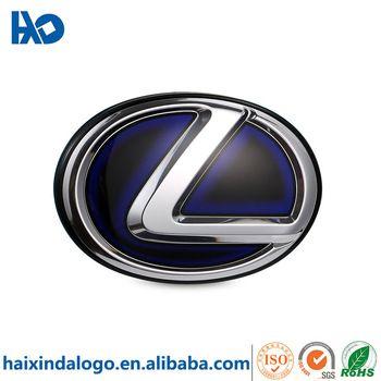 Round Car Logo - Customized nice appearance top quality metal round car logo badge