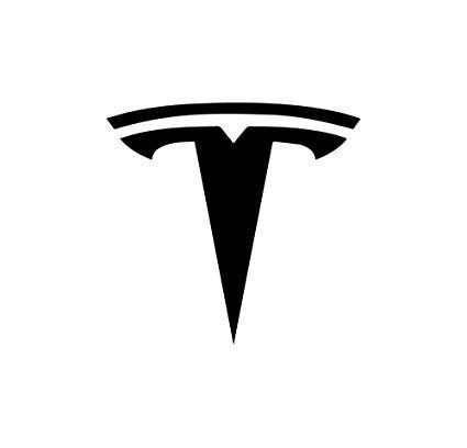 Tesla Logo - Amazon.com: Tesla Logo Macbook Laptop Car Die-cut Vinyl Decal (1.2 ...