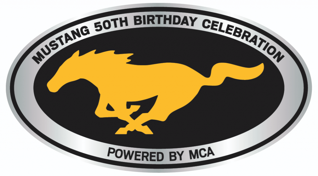 Ford Mustang 50th Anniversary Logo - Itinerary - Ford Mustang 50th Anniversary Celebration - StangNet
