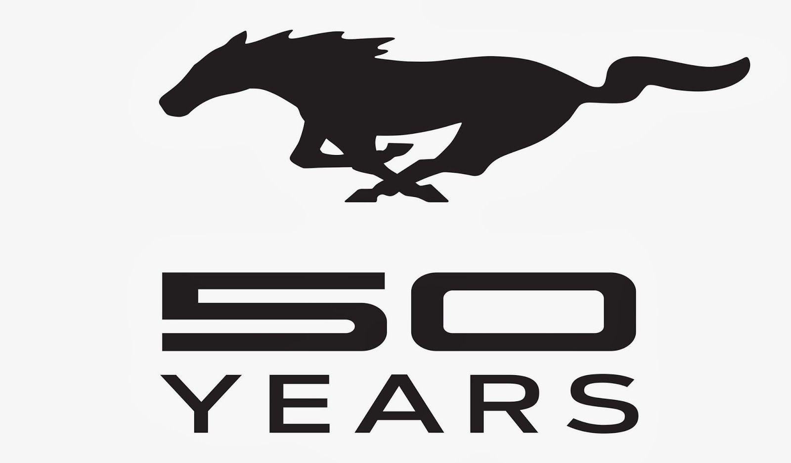 Ford Mustang 50th Anniversary Logo - North Brothers Chronicle: 50 Years of Ford Mustang Milestones