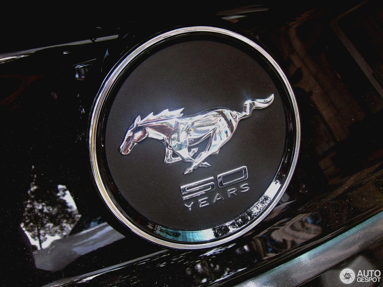 Ford Mustang 50th Anniversary Logo - Ford Mustang GT 50th Anniversary Edition - 1 September 2016 - Autogespot