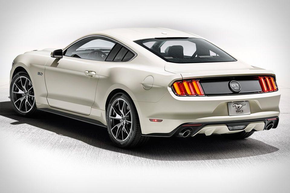 Ford Mustang 50th Anniversary Logo - 2015 Ford Mustang 50th Anniversary Edition | Uncrate