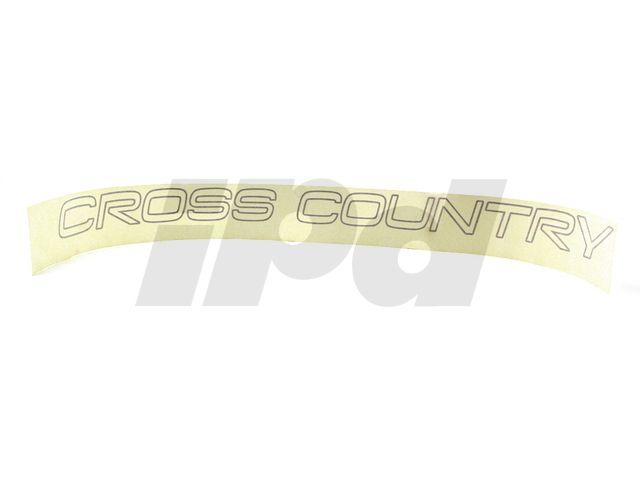 Cross Country Logo - Cross Country Decal - P2 XC70 Genuine Volvo 120639