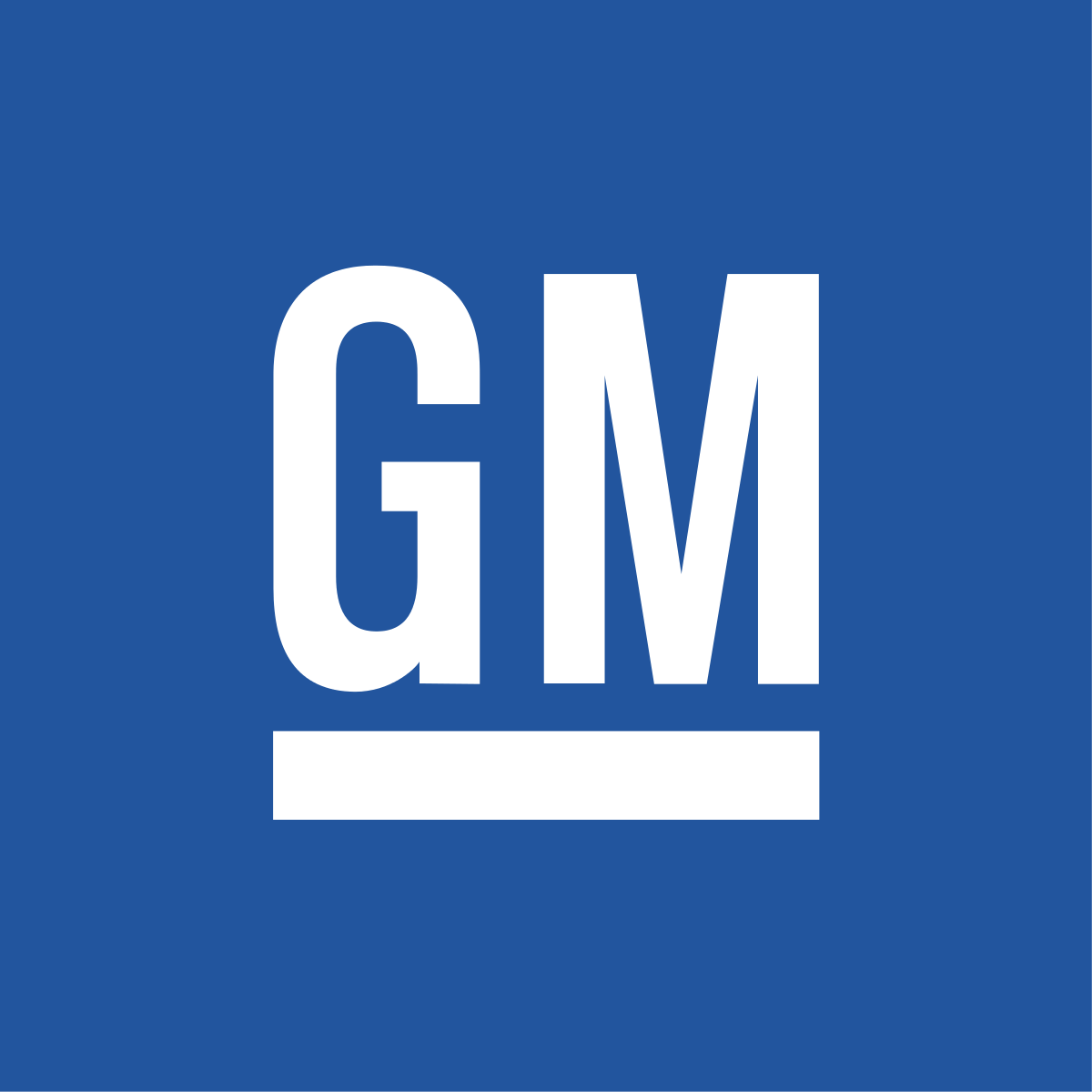 Electric Blue Logo - General Motors