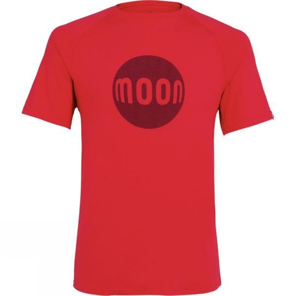 Red Moon Logo - Mens True Red Moon Moon Logo Tech Tee Coupon Low Price