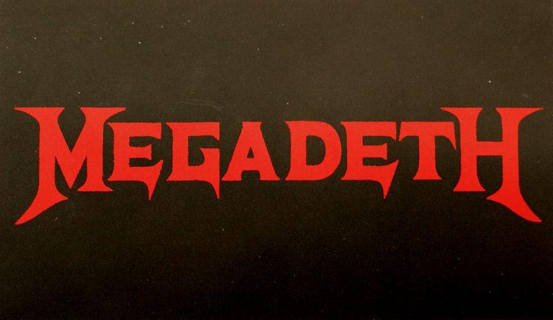 Megadeath Logo - Megadeth - Logo Sticker