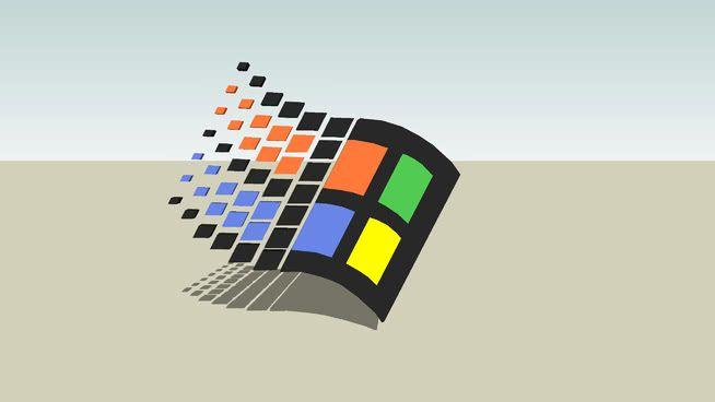 Windows Logo - Old Windows Logo | 3D Warehouse