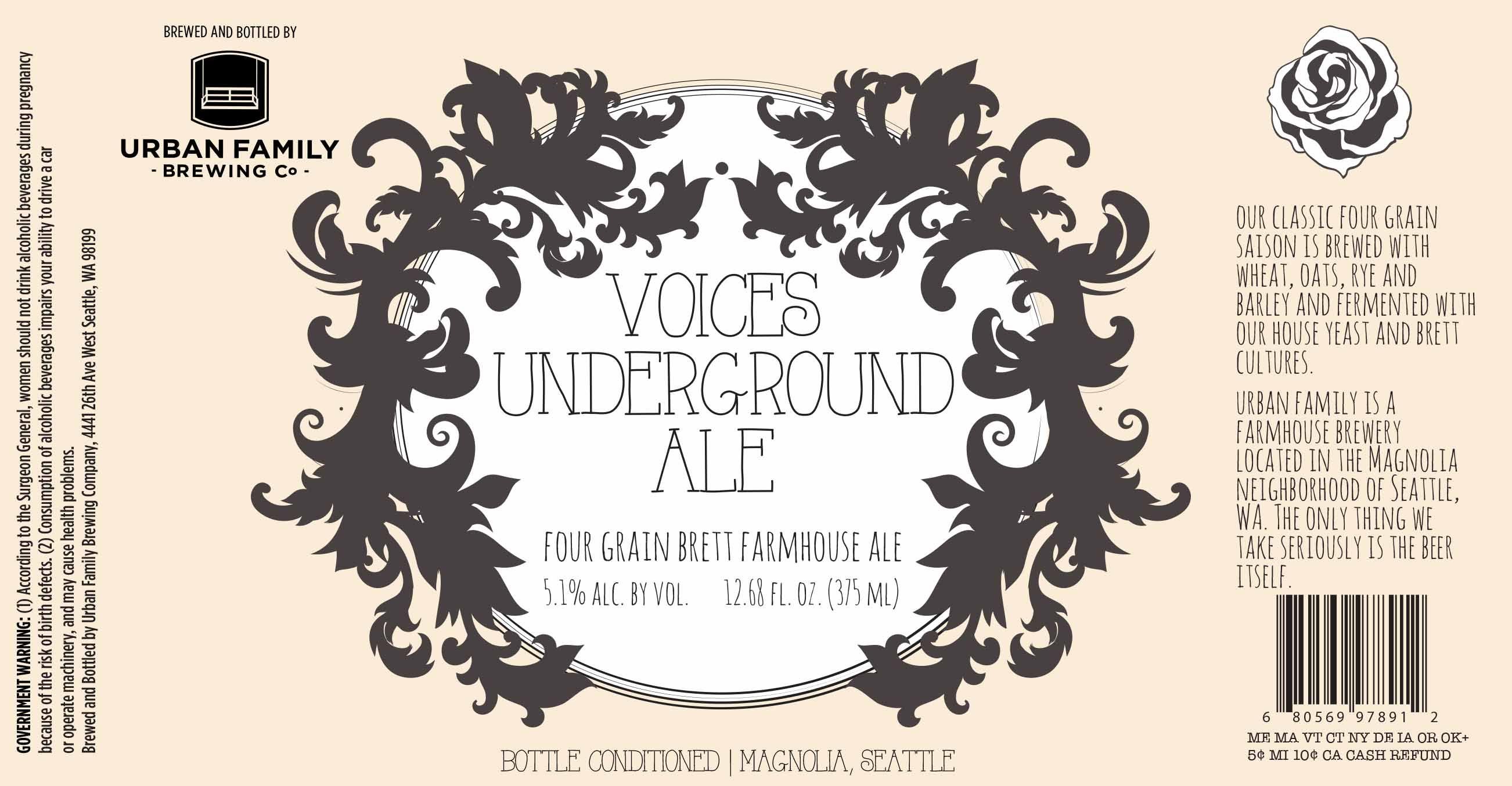 Family Voices Logo - Urban Family Voices Underground