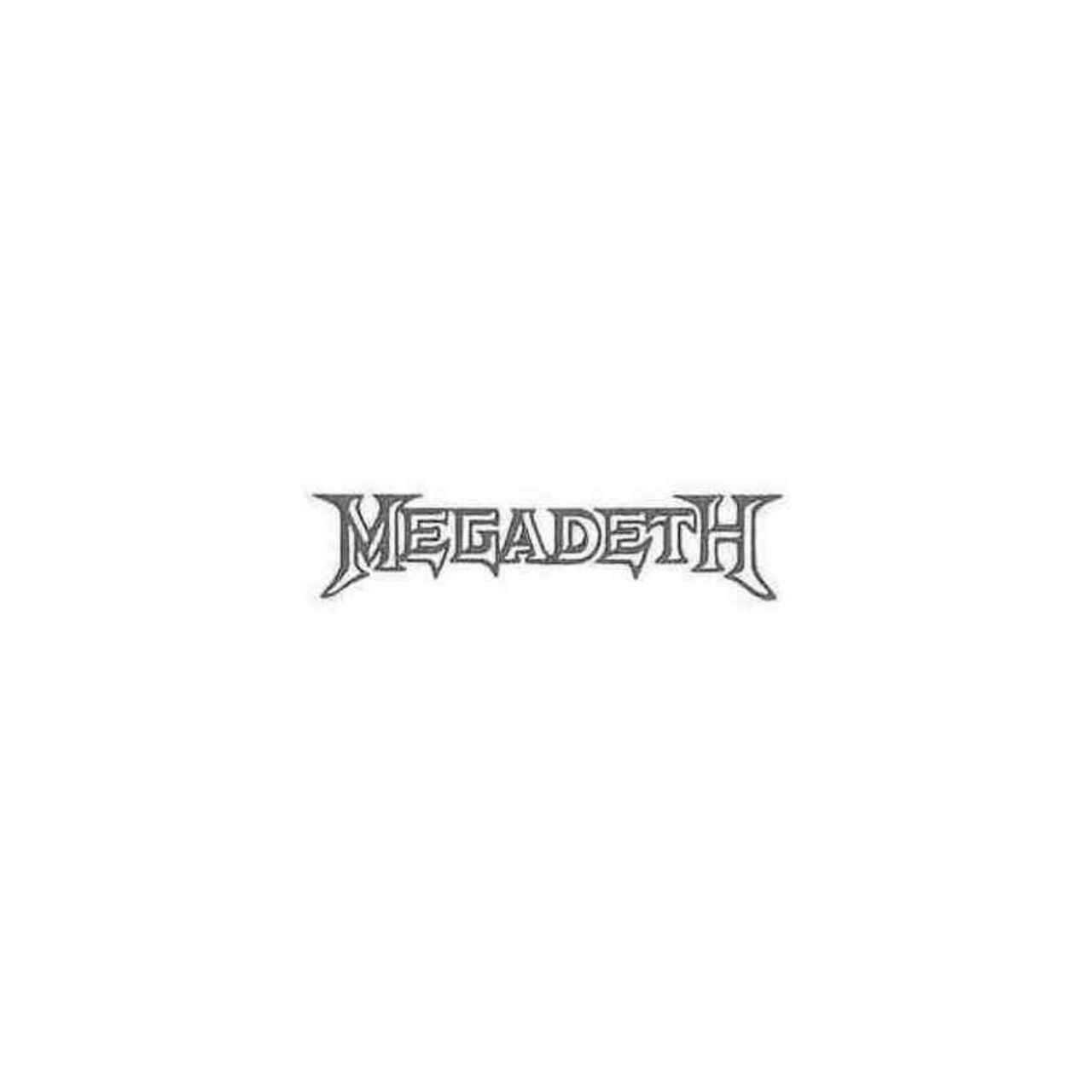 Megadeath Logo - Megadeth Logo Decal Sticker