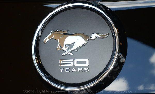 Ford Mustang 50th Anniversary Logo - Year Limited Edition 2015 Ford Mustang 1964 to be Auctioned