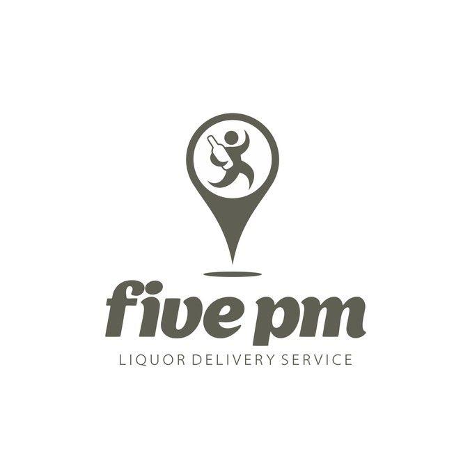 Alcohol Logo - Logo for a liquor delivery service. Logo design contest