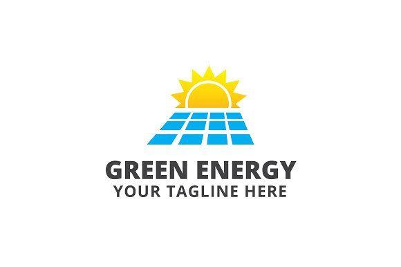 1 Energy Logo - Green Energy Logo Template Logo Templates Creative Market
