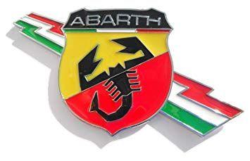 Abarth Car Logo - Race Sport Abarth Scorpion Badge Emblem: Amazon.co.uk: Car & Motorbike