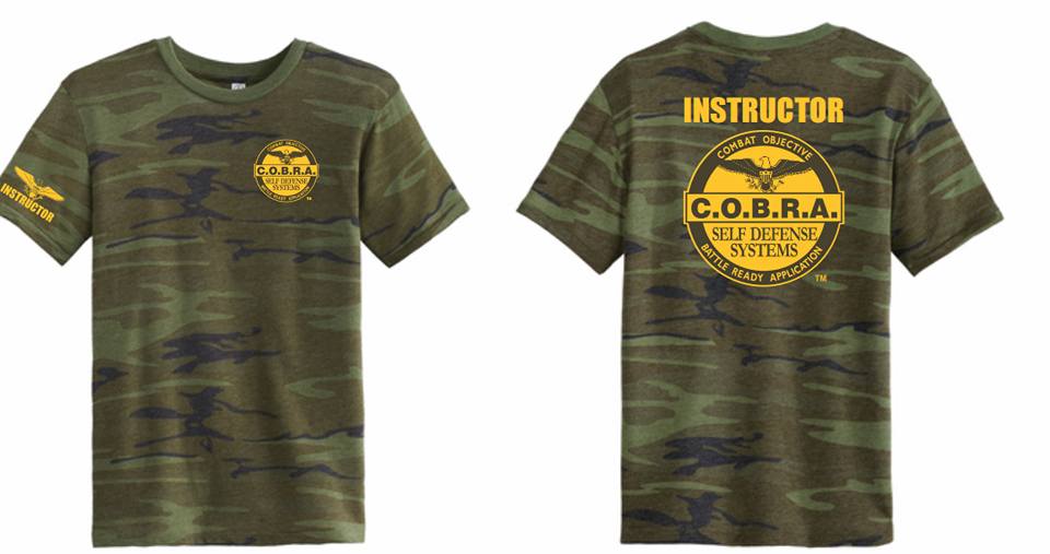 Camo Cobra Logo - COBRA Custom Camo Instructor Shirt