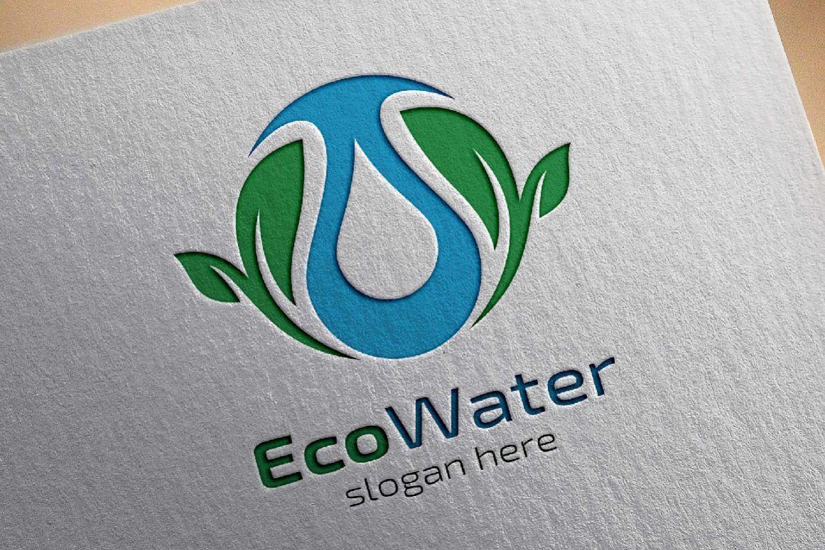 1 Energy Logo - Eco water, Eco energy logo template