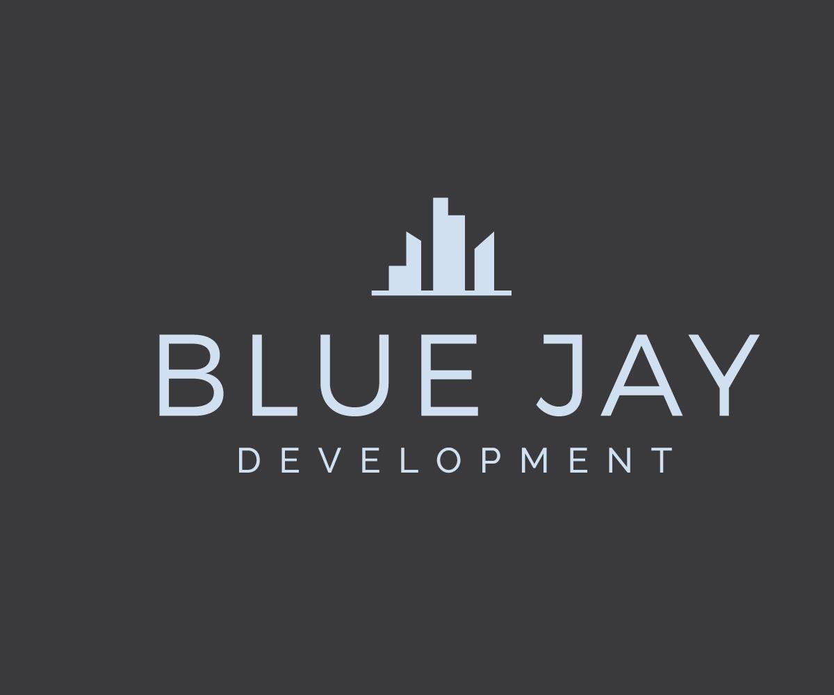 Commercial Real Estate Logo - Elegant, Playful, Real Estate Logo Design for Blue Jay Development